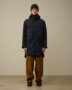 Jacket & Coats<C.P. Company C.P. Shell-R Hooded Parka Jacket Total Eclipse – Blue
