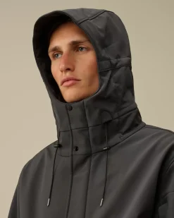 Jacket & Coats<C.P. Company C.P. Shell-R Hooded Parka Jacket Black Sand