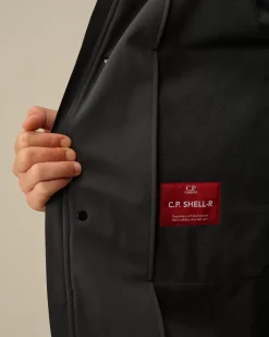 Jacket & Coats<C.P. Company C.P. Shell-R Hooded Parka Jacket Black Sand