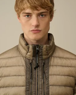 Jacket & Coats<C.P. Company D.D. Shell Collar Zip Down Jacket Vintage Khaki – Beige