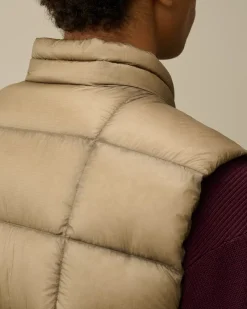 Jacket & Coats<C.P. Company D.D. Shell Down Vest Vintage Khaki – Beige