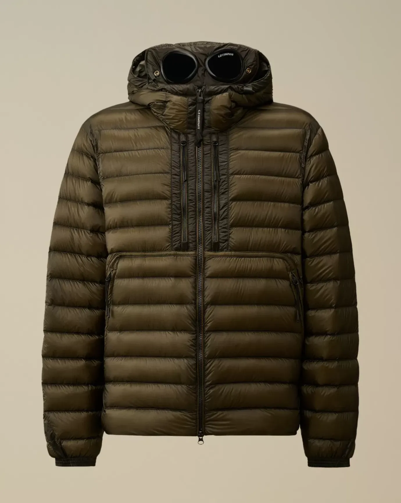 Jacket & Coats<C.P. Company D.D. Shell Goggle Down Jacket Grape Leaf – Green