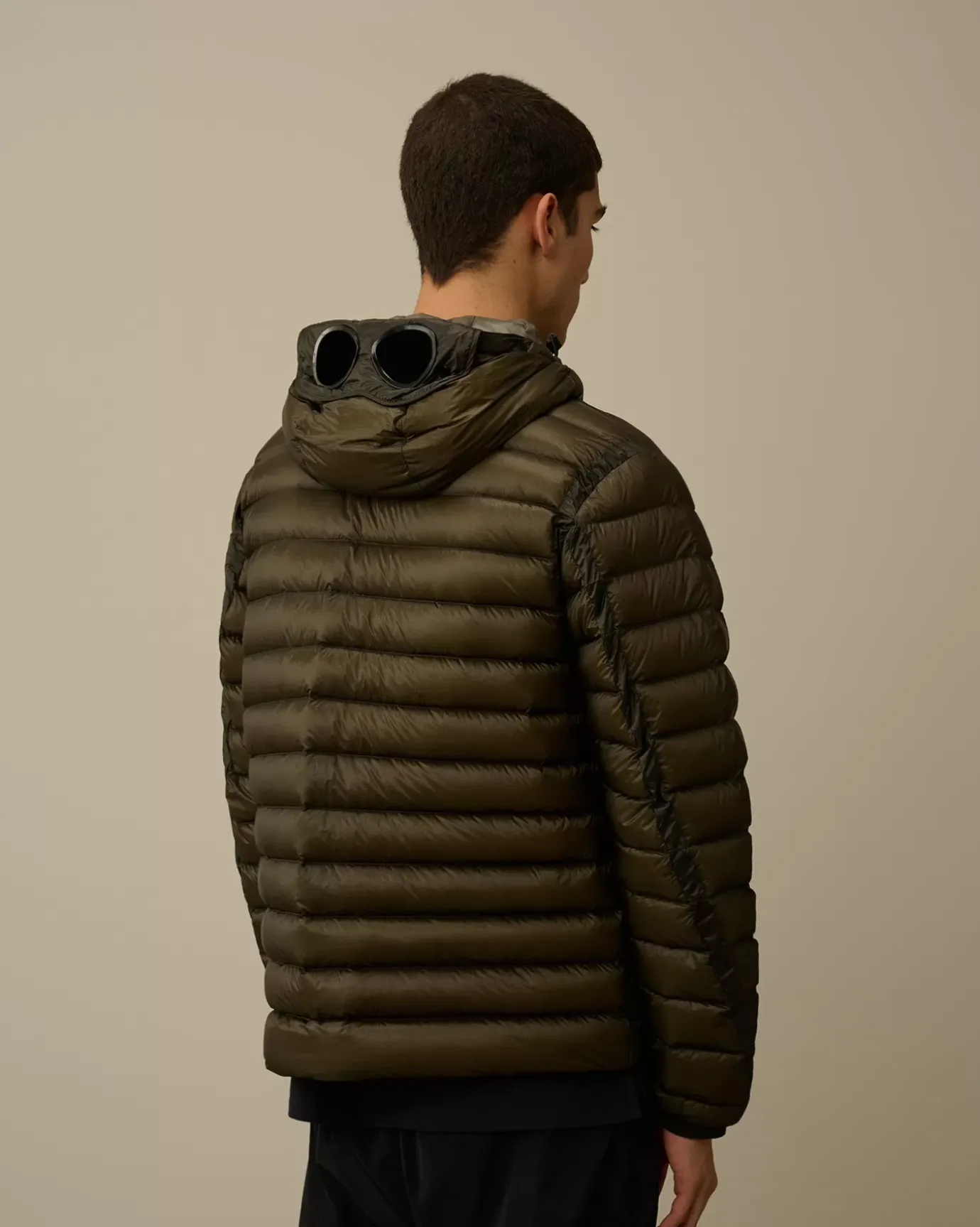 Jacket & Coats<C.P. Company D.D. Shell Goggle Down Jacket Grape Leaf – Green