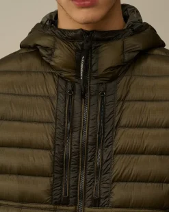 Jacket & Coats<C.P. Company D.D. Shell Goggle Down Jacket Grape Leaf – Green