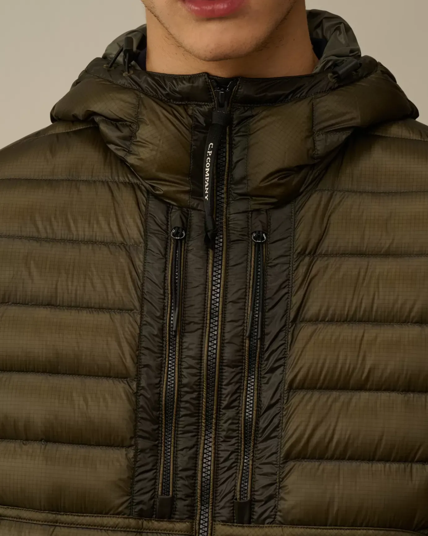 Jacket & Coats<C.P. Company D.D. Shell Goggle Down Jacket Grape Leaf – Green