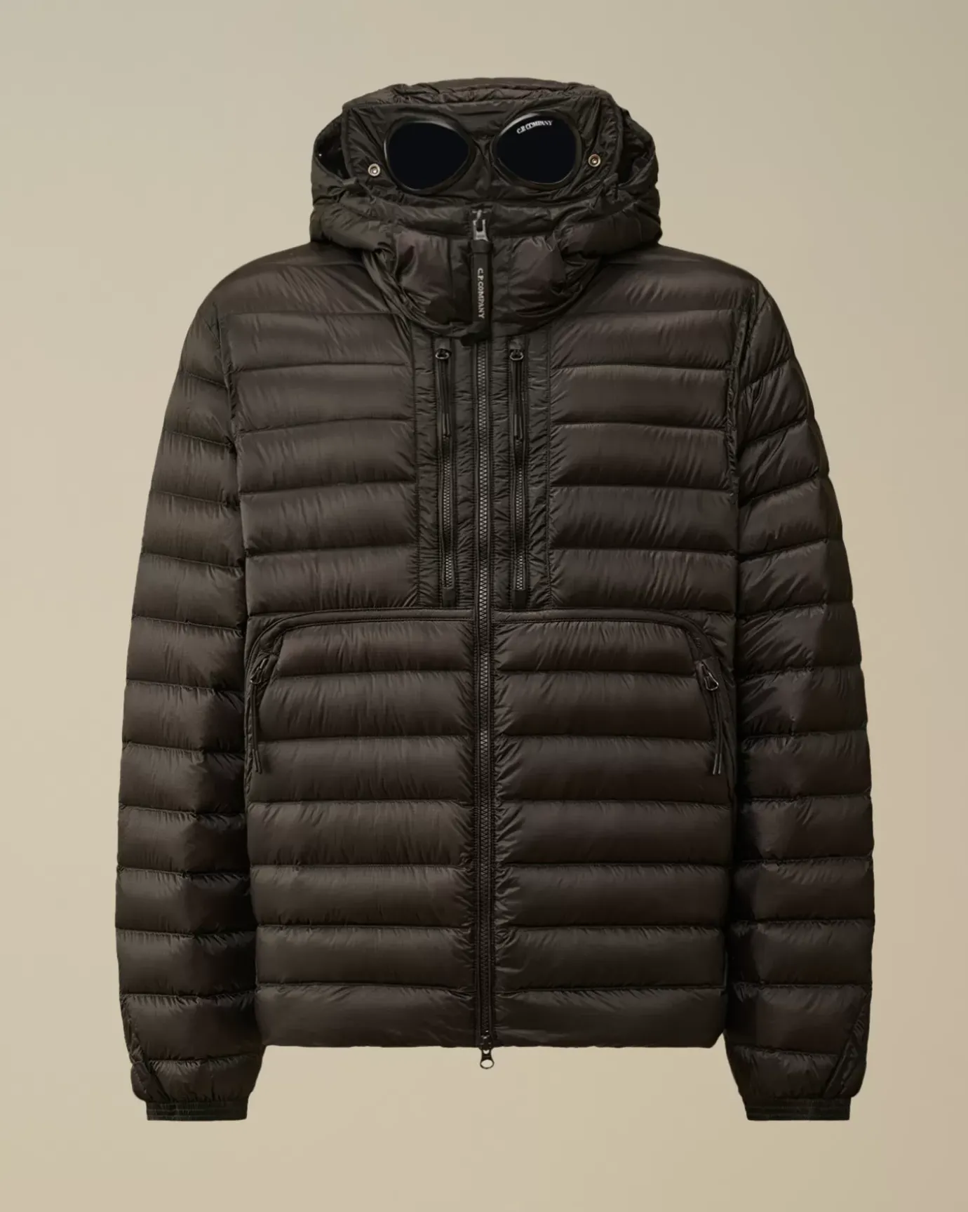 Jacket & Coats<C.P. Company D.D. Shell Goggle Down Jacket Black