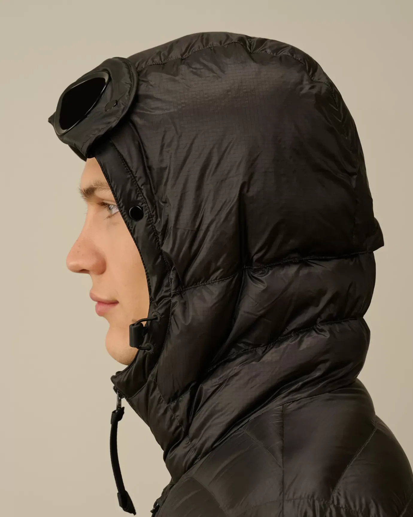 Jacket & Coats<C.P. Company D.D. Shell Goggle Down Jacket Black