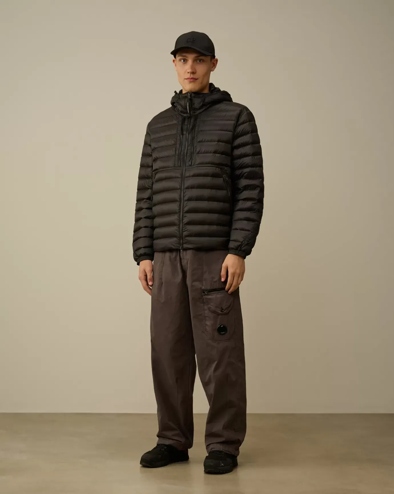 Jacket & Coats<C.P. Company D.D. Shell Goggle Down Jacket Black