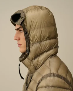 Jacket & Coats<C.P. Company D.D. Shell Goggle Down Jacket Vintage Khaki – Beige