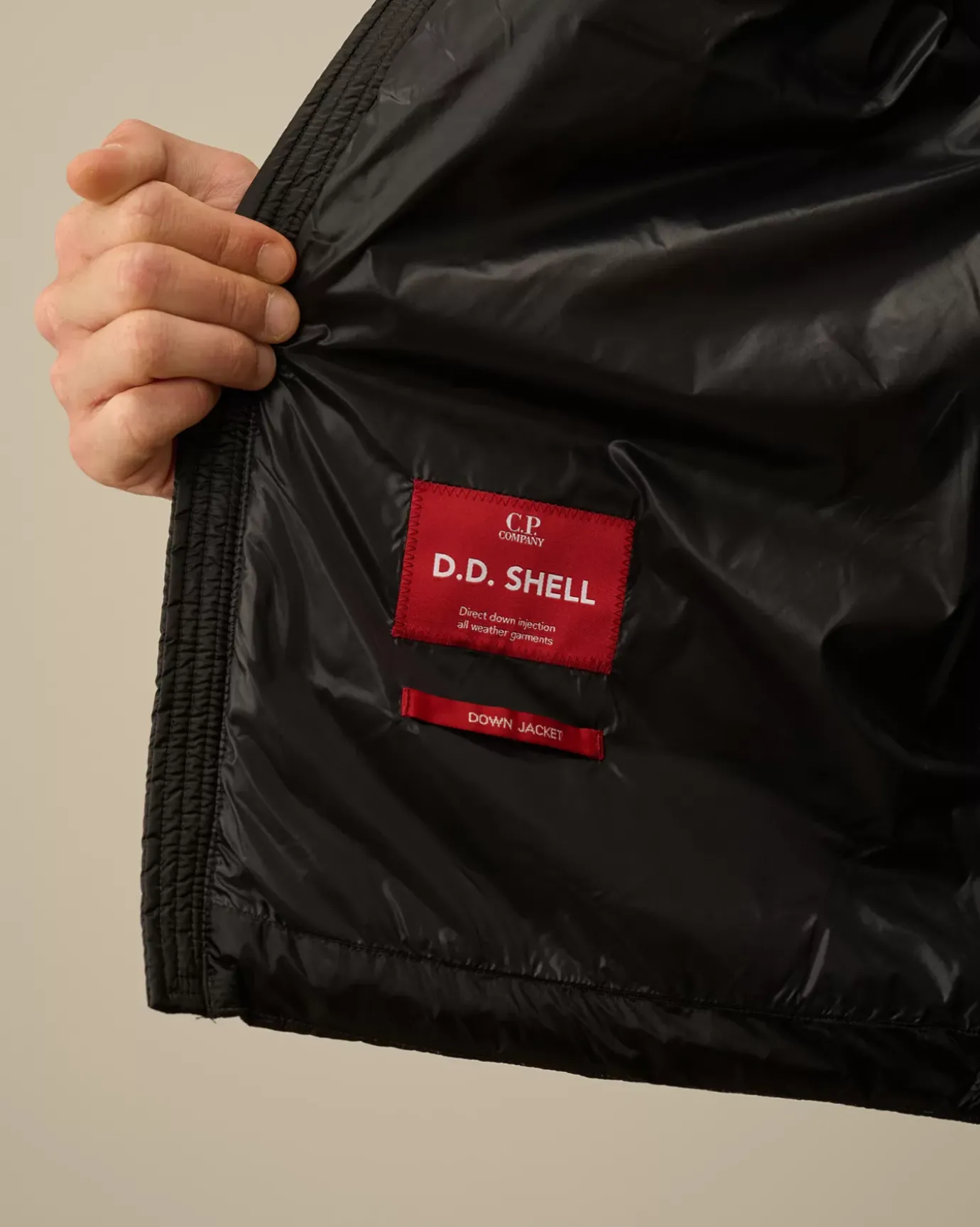 Jacket & Coats<C.P. Company D.D. Shell Goggle Down Vest Black