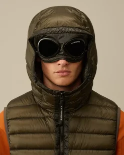 Jacket & Coats<C.P. Company D.D. Shell Goggle Down Vest Grape Leaf – Green