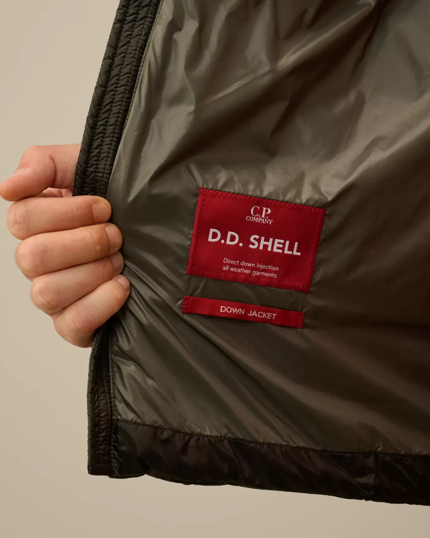 Jacket & Coats<C.P. Company D.D. Shell Goggle Down Vest Grape Leaf – Green