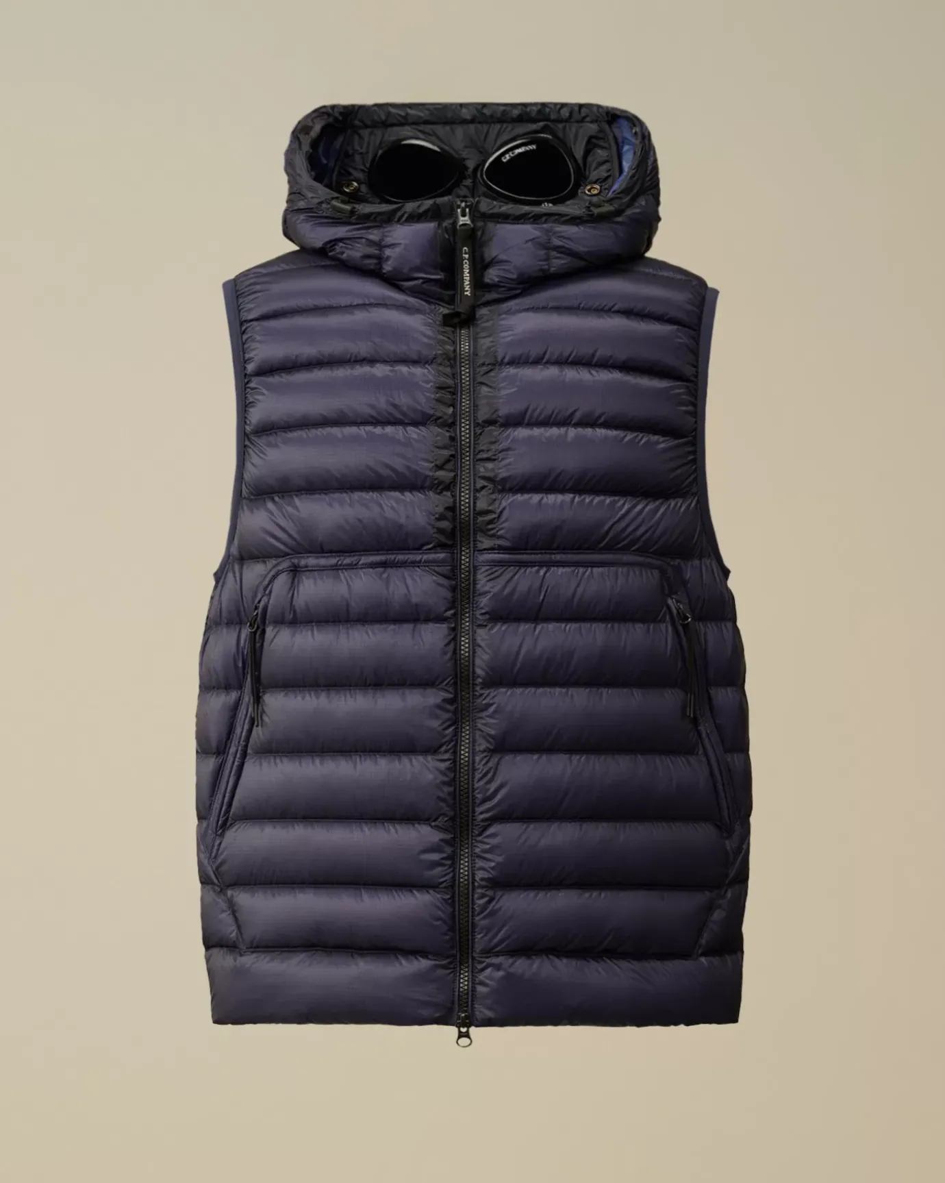 Jacket & Coats<C.P. Company D.D. Shell Goggle Down Vest Estate Blue