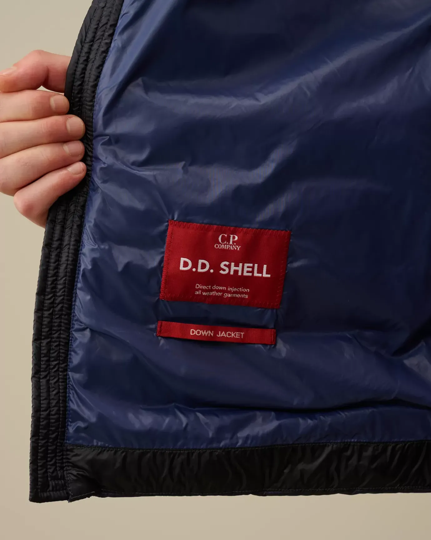 Jacket & Coats<C.P. Company D.D. Shell Goggle Down Vest Estate Blue