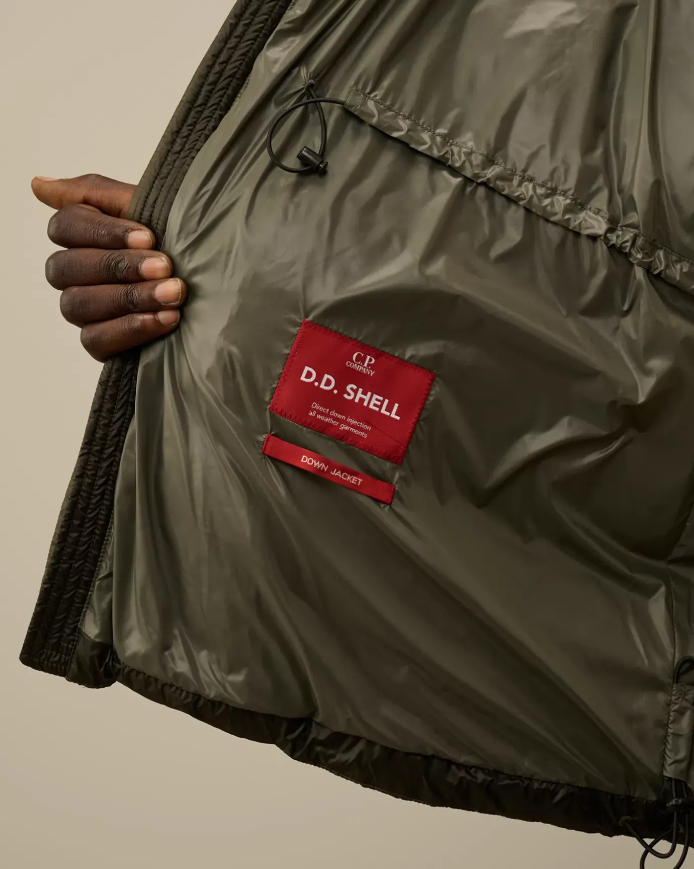 Jacket & Coats<C.P. Company D.D. Shell Hooded Long Down Jacket Grape Leaf – Green