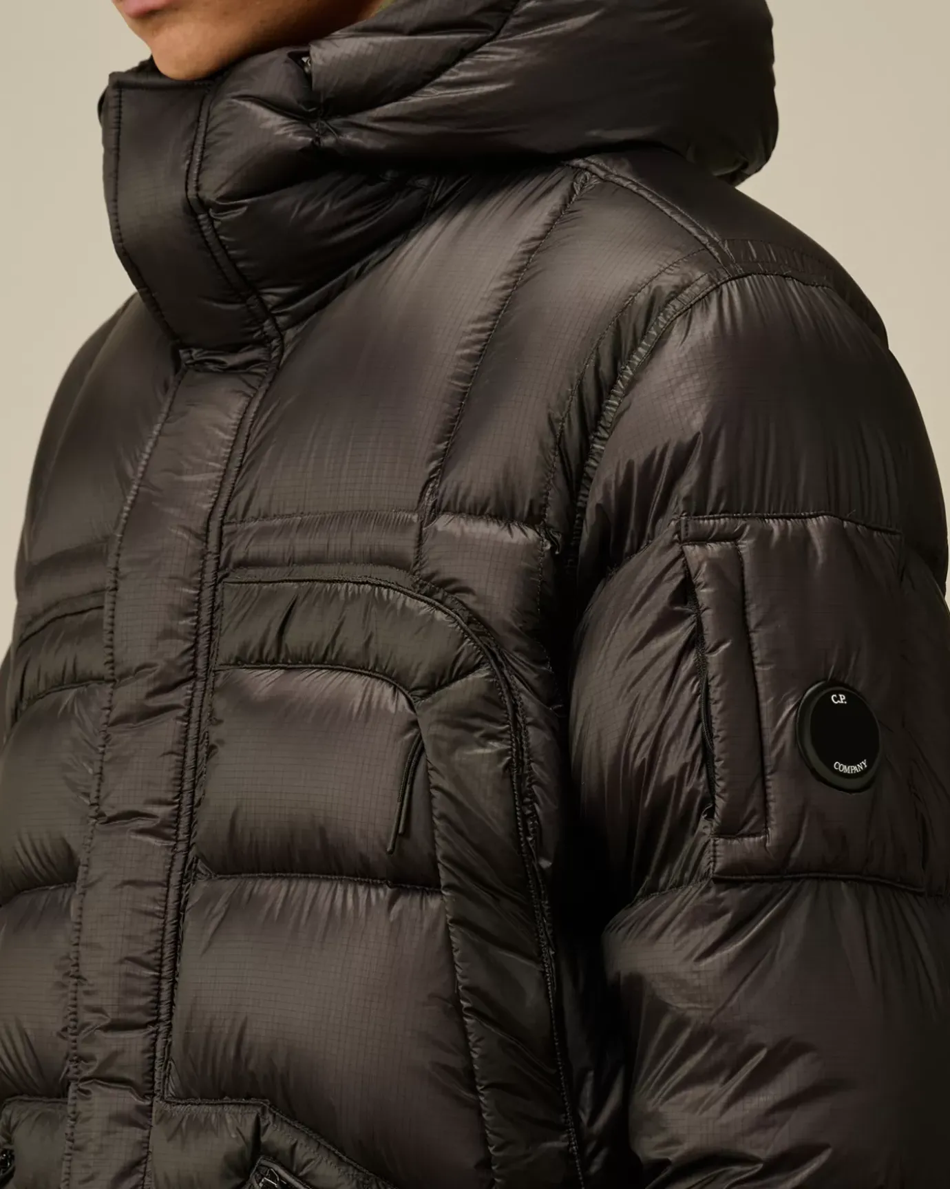 Jacket & Coats<C.P. Company D.D. Shell Hooded Long Down Jacket Nightshade – Purple