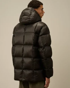 Jacket & Coats<C.P. Company D.D. Shell Hooded Long Down Jacket Black