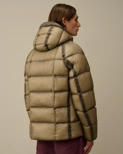 Jacket & Coats<C.P. Company D.D. Shell Hooded Medium Down Jacket Vintage Khaki – Beige