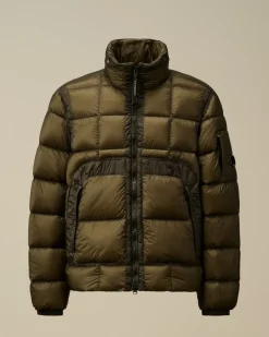 Jacket & Coats<C.P. Company D.D. Shell Hooded Short Down Jacket Grape Leaf – Green