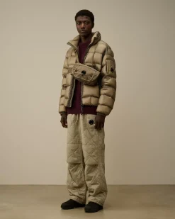 Jacket & Coats<C.P. Company D.D. Shell Hooded Short Down Jacket Vintage Khaki – Beige
