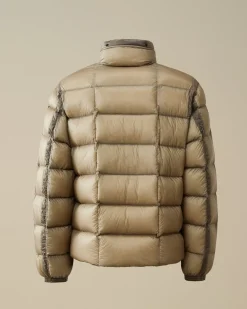 Jacket & Coats<C.P. Company D.D. Shell Hooded Short Down Jacket Vintage Khaki – Beige