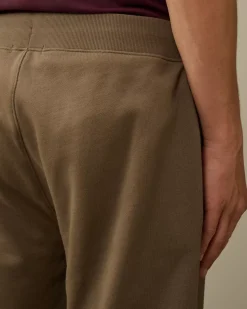 Tracksuits & Shorts<C.P. Company Diagonal Raised Fleece Cargo Sweatpants Walnut – Beige