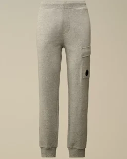 Tracksuits & Shorts<C.P. Company Diagonal Raised Fleece Cargo Sweatpants Greystone Melange
