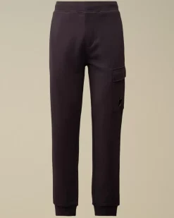 Tracksuits & Shorts<C.P. Company Diagonal Raised Fleece Cargo Sweatpants Nightshade – Purple