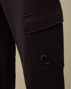 Tracksuits & Shorts<C.P. Company Diagonal Raised Fleece Cargo Sweatpants Nightshade – Purple