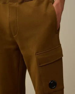 Tracksuits & Shorts<C.P. Company Diagonal Raised Fleece Cargo Sweatpants Toffee – Beige