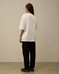 Tracksuits & Shorts<C.P. Company Diagonal Raised Fleece Cargo Sweatpants Black