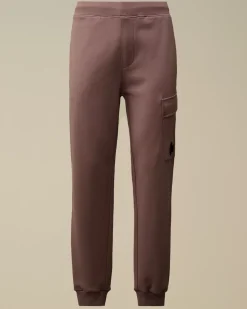 Tracksuits & Shorts<C.P. Company Diagonal Raised Fleece Cargo Sweatpants Purple Dove