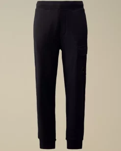 Tracksuits & Shorts<C.P. Company Diagonal Raised Fleece Cargo Sweatpants Total Eclipse – Blue
