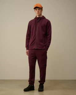 Tracksuits & Shorts<C.P. Company Diagonal Raised Fleece Cargo Sweatpants Potent Purple