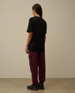 Tracksuits & Shorts<C.P. Company Diagonal Raised Fleece Cargo Sweatpants Potent Purple