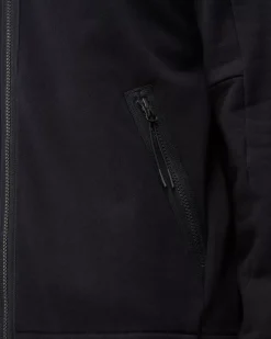 Sweatshirts<C.P. Company Diagonal Raised Fleece Explorer Zipped Hooded Sweatshirt Total Eclipse – Blue