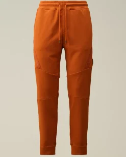 Tracksuits & Shorts<C.P. Company Diagonal Raised Fleece Lens Sweatpants Bombay Brown