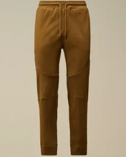 Tracksuits & Shorts<C.P. Company Diagonal Raised Fleece Lens Sweatpants Toffee – Beige