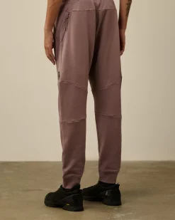 Tracksuits & Shorts<C.P. Company Diagonal Raised Fleece Lens Sweatpants Purple Dove
