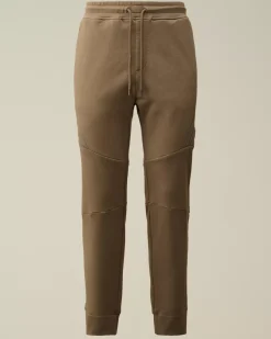 Tracksuits & Shorts<C.P. Company Diagonal Raised Fleece Lens Sweatpants Walnut – Beige