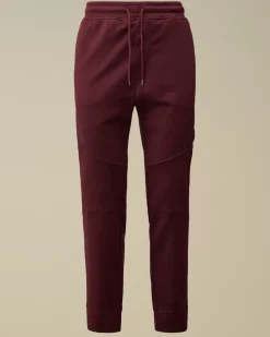 Tracksuits & Shorts<C.P. Company Diagonal Raised Fleece Lens Sweatpants Potent Purple