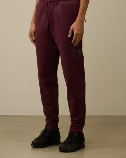Tracksuits & Shorts<C.P. Company Diagonal Raised Fleece Lens Sweatpants Potent Purple