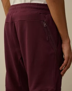 Tracksuits & Shorts<C.P. Company Diagonal Raised Fleece Lens Sweatpants Potent Purple
