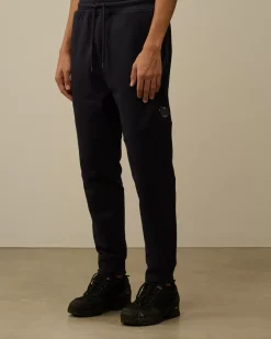 Tracksuits & Shorts<C.P. Company Diagonal Raised Fleece Lens Sweatpants Total Eclipse – Blue