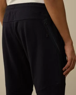 Tracksuits & Shorts<C.P. Company Diagonal Raised Fleece Lens Sweatpants Total Eclipse – Blue
