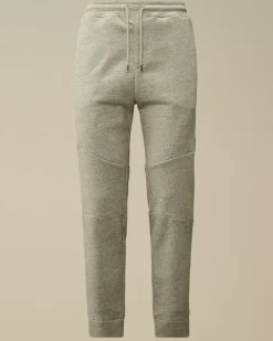 Tracksuits & Shorts<C.P. Company Diagonal Raised Fleece Lens Sweatpants Greystone Melange