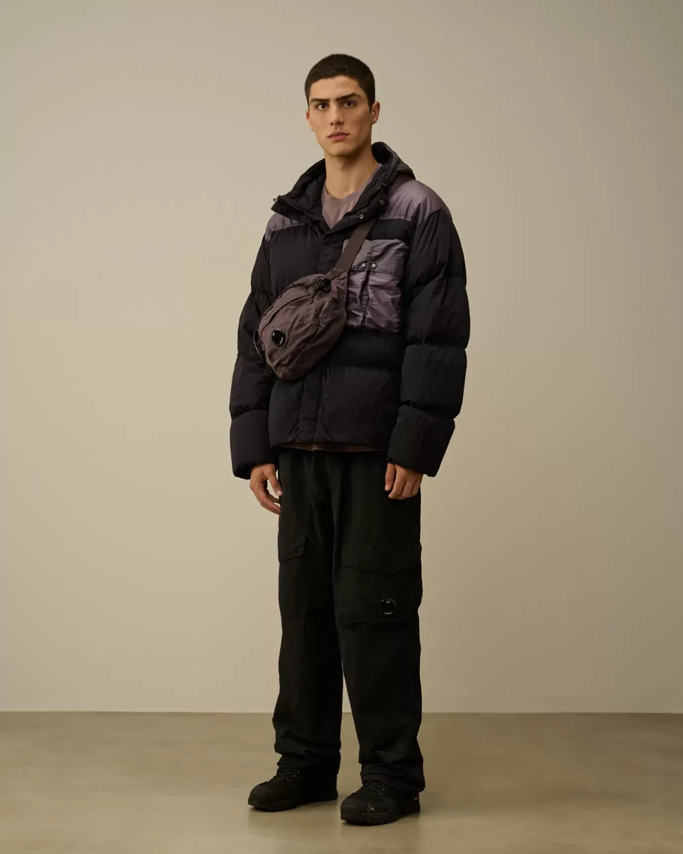 Jacket & Coats<C.P. Company Eco Chrome-R Mixed Goggle Down Jacket Nightshade – Purple