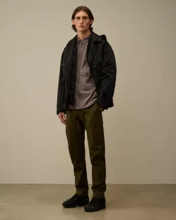 Overshirt<C.P. Company Flannel Lined Overshirt Boulevard – Violet