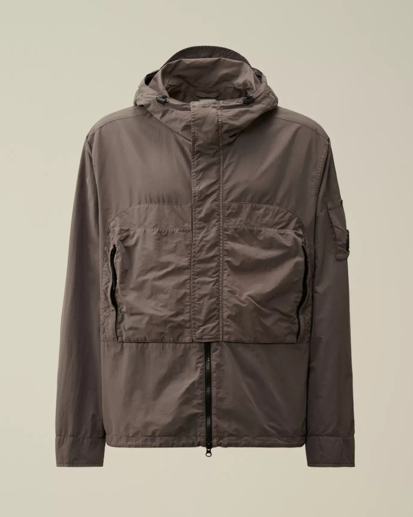 Overshirt<C.P. Company Flatt Nylon Hooded Overshirt Boulevard – Violet