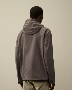 Overshirt<C.P. Company Flatt Nylon Hooded Overshirt Boulevard – Violet
